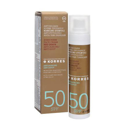 Korres antiageing&antispot Red grape spf50 scp f c 0.05l spr (5203069056451)