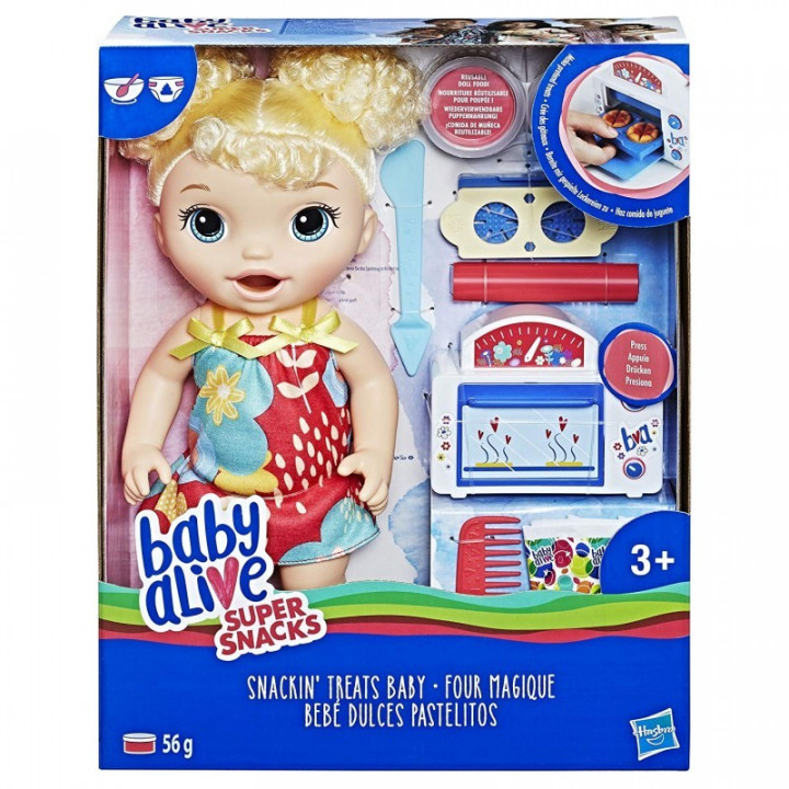 Baby Alive Super Snack Snackin Treats Baby