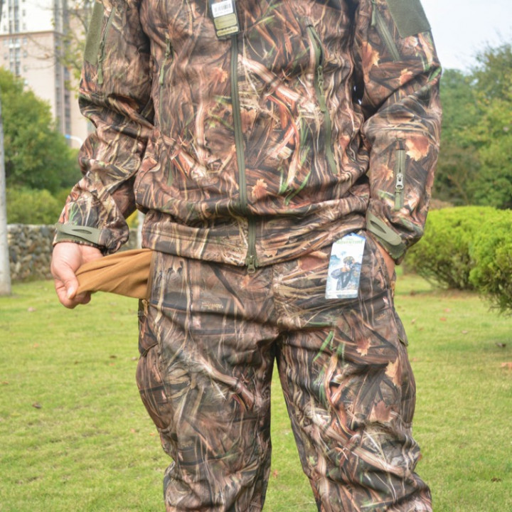 Hunting Pants - Camo - Medium