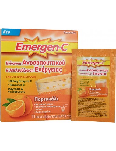 Emergen C Vitamin 10 Sachets